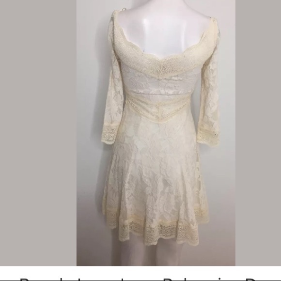 Free People Ivory Lace Dress - Picture 5 of 8